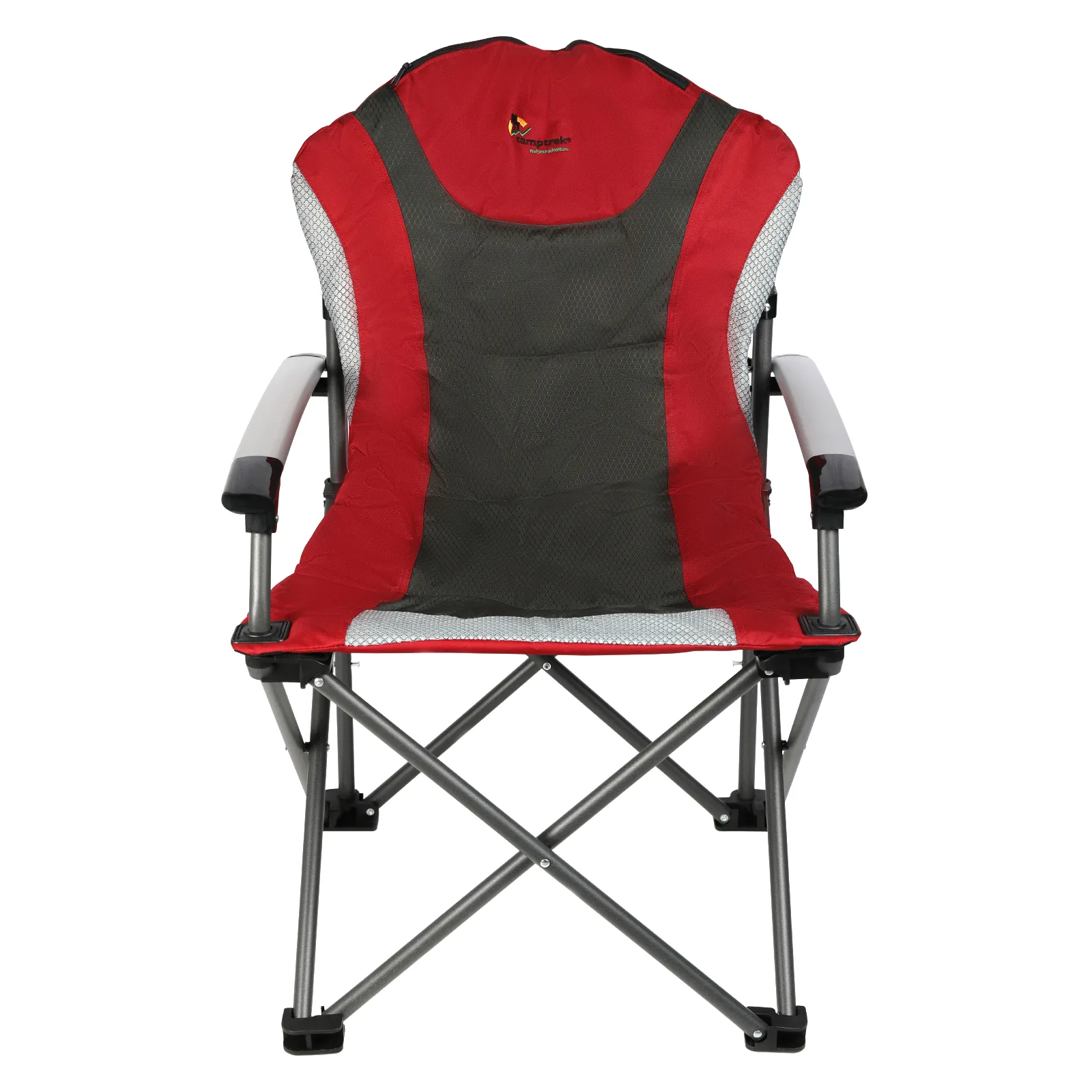 Camptrek Kingdom Camping Chair 21309 Red – camping chairs UAE