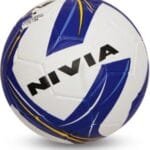 NIVIA REVOLUTION MOULDED F.BALL NO.5 WHITE/BLUE