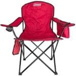 CHAIR ADULT QUAD W/COOLER RED