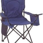 CHAIR QUAD W/COOLER ADULT BLUE