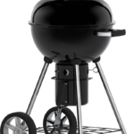 18" Charcoal Kettle Grill , Black