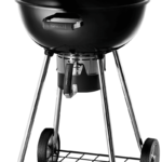 22" Charcoal Kettle Grill, Black