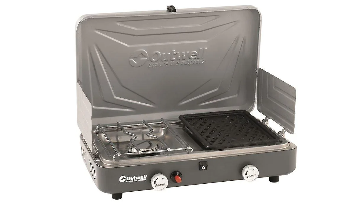 Outwell Jimbu portable camping stove with dual burners – ideal for outdoor cooking in UAE