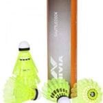 NIVIA BADMINTON SHUTTLECOCK GX-002 (YELLOW)