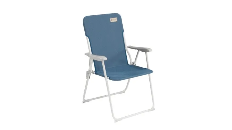 Outwell Blackpool Ocean Blue folding camping chair for outdoor use in UAE