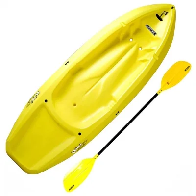 Lifetime Wave 60 Youth Kayak with Paddle – Yellow from kayak for sale UAE store